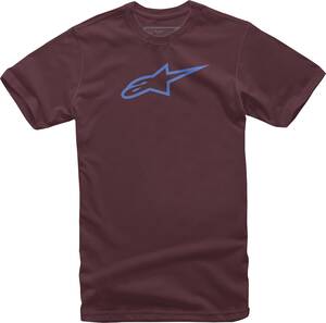 Alpinestars (casuals) póló kortalan MAROON/BL 2X Motoros póló, trikó