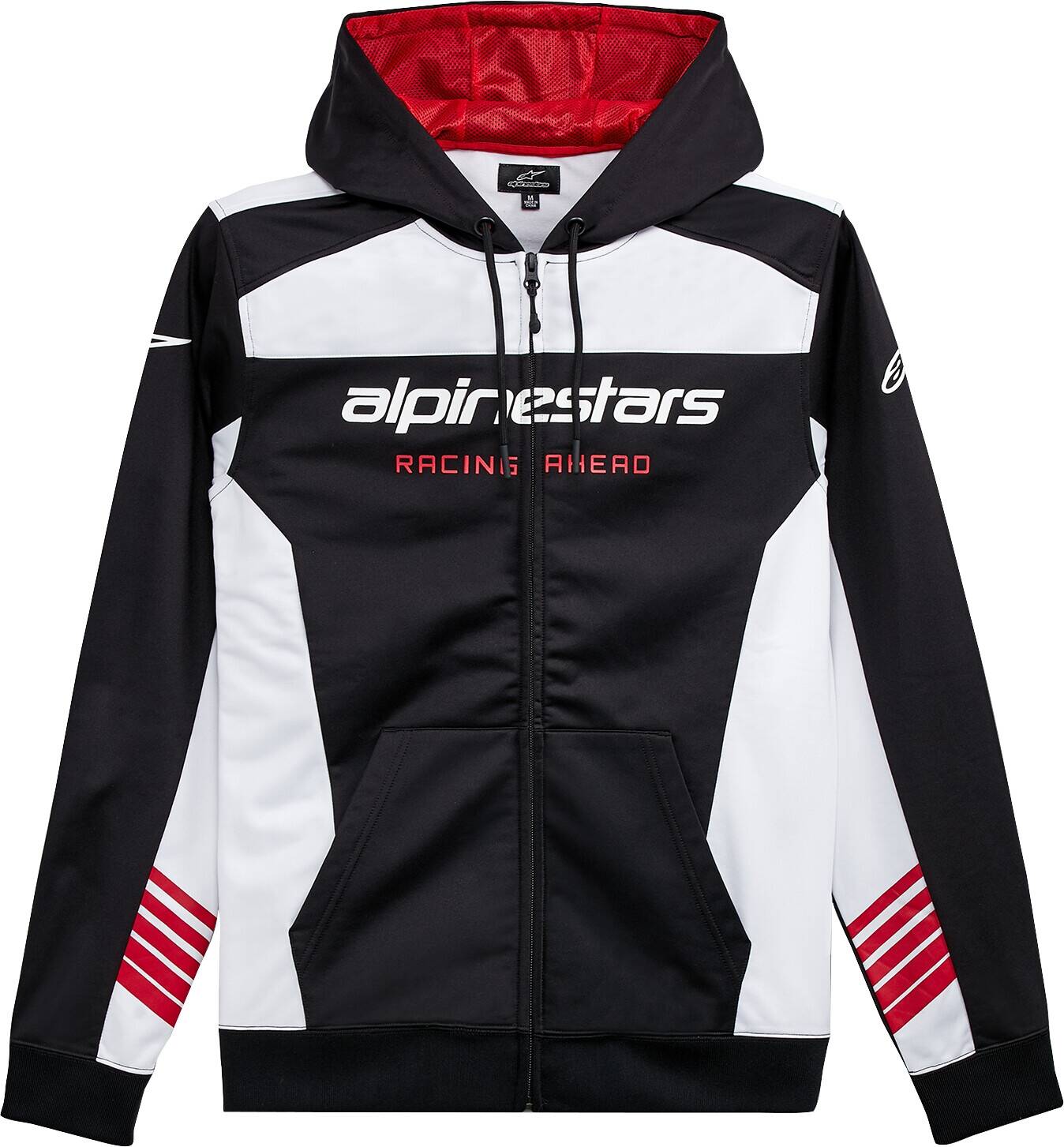 Alpinestars (casuals) kapucni ZIP SES-LXE BK/WT XL Motoros ing, pulóver 0
