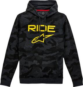 Alpinestars (casuals) HOODIE terület faszén L Motoros ing, pulóver
