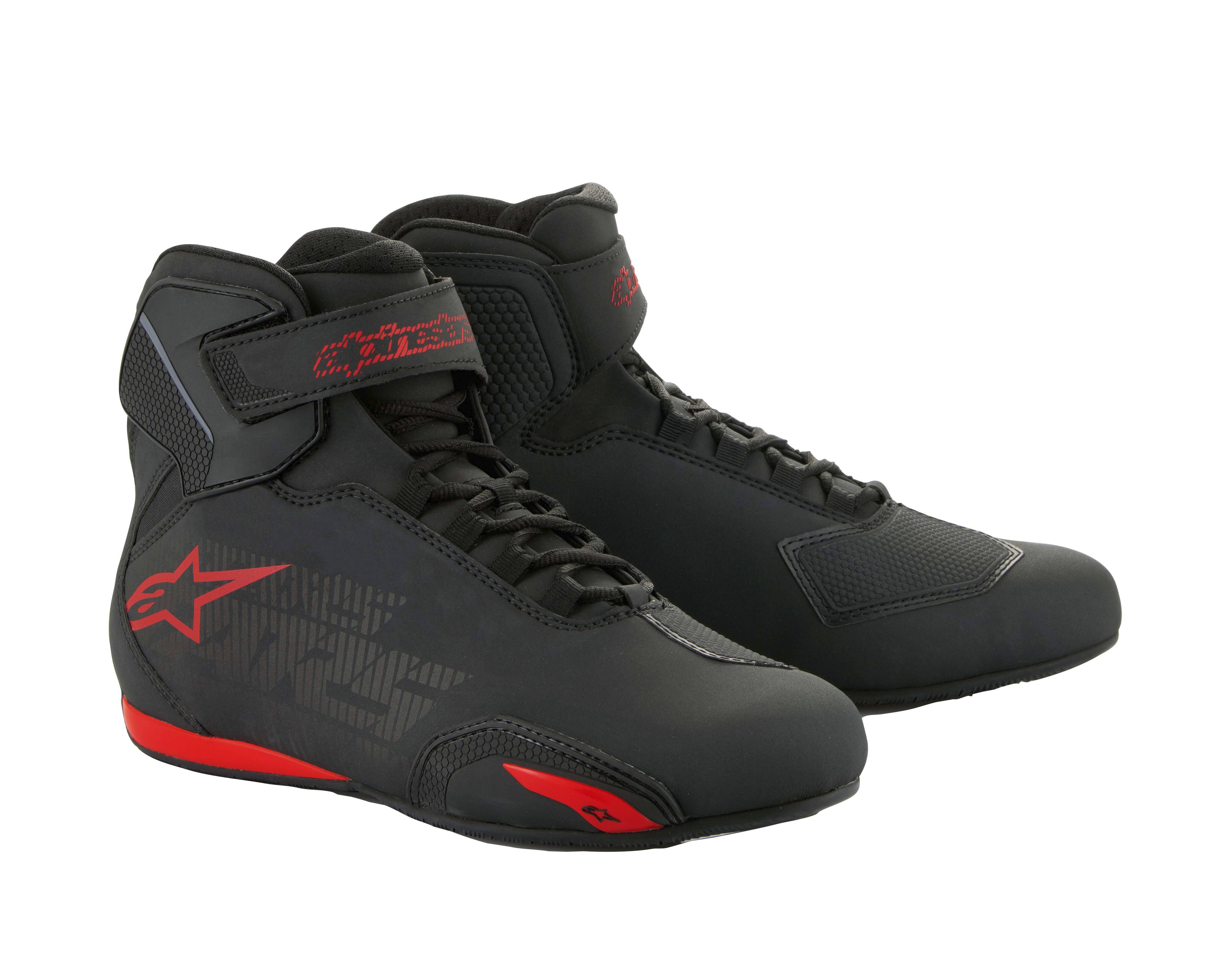 ALPINESTARS (road) cipõ SEKTOR BK/GY/RED 8 Utcai és gyorsasági sport cipő 0