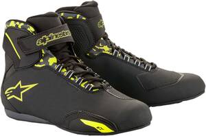 ALPINESTARS (road) cipõ SEKTOR WP BK/G/Y 6.5 Utcai és gyorsasági sport cipő