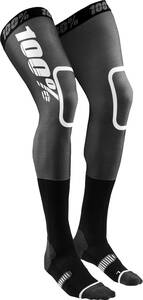 100% SOCK REV BK/WH S/M Motoros zokni
