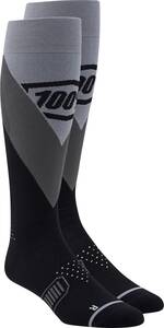 100% SOCK HI oldal fekete S/M Motoros zokni