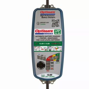 Tecmate TM390 optimatus lítium LFP 4S 6A Akkumulátor töltő
