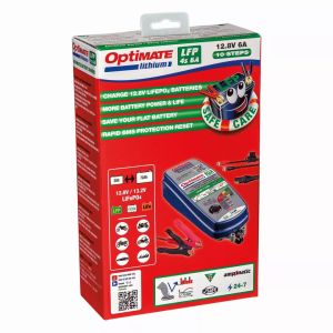 Tecmate TM390 optimatus lítium LFP 4S 6A Akkumulátor töltő 2