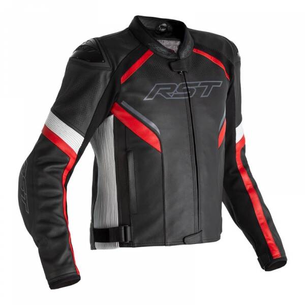 RST SABRE Légzsákos motoroskabát bõr fekete-piros légzsákos motoros ruha 0