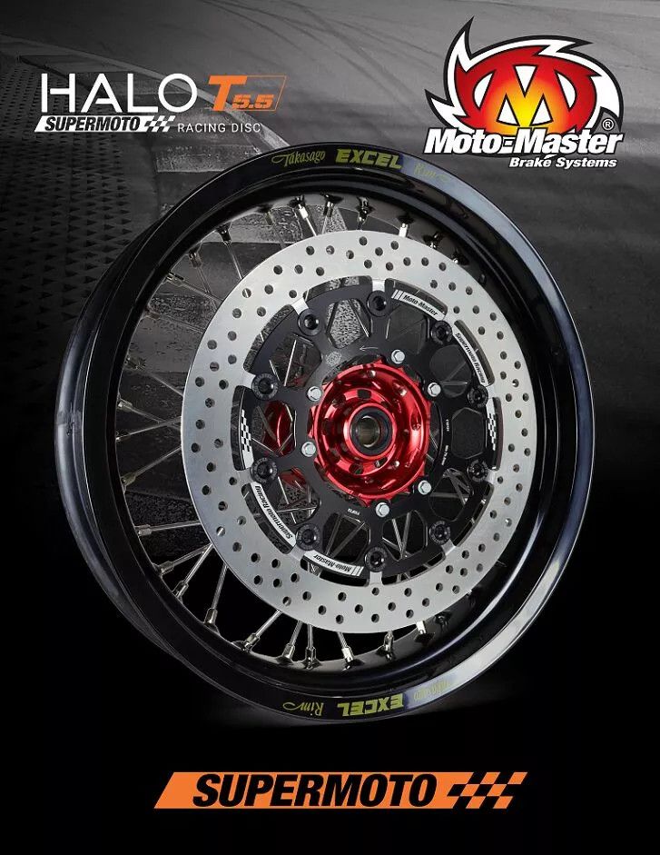 Moto-master 116101 HALO sorozatú T-Floater fékrotor Féktárcsa és alkatrészei 1