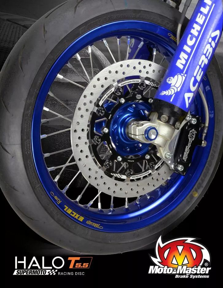 Moto-master 116102 HALO sorozatú T-Floater fékrotor Féktárcsa és alkatrészei 1