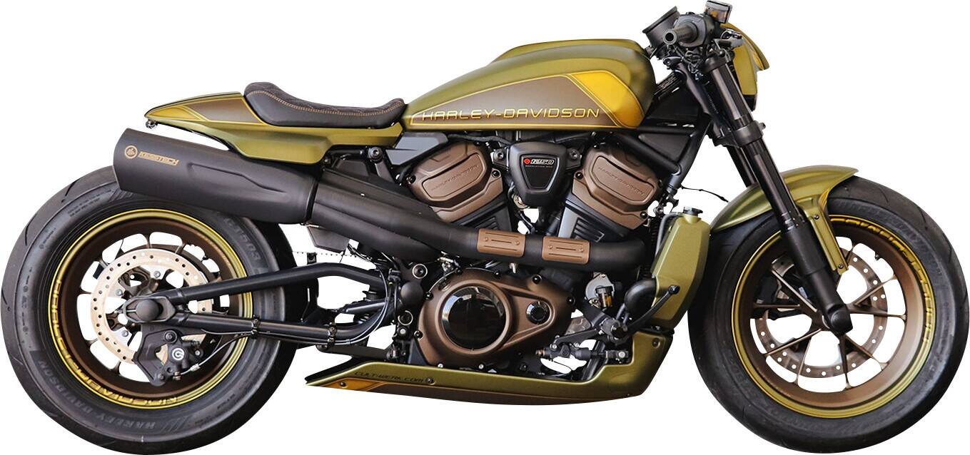 Kesstech HARLEY DAVIDSON SPORTSTER S KIPUFOGÓRENDSZER állítható hanggal Teljes kipufogórendszer 0