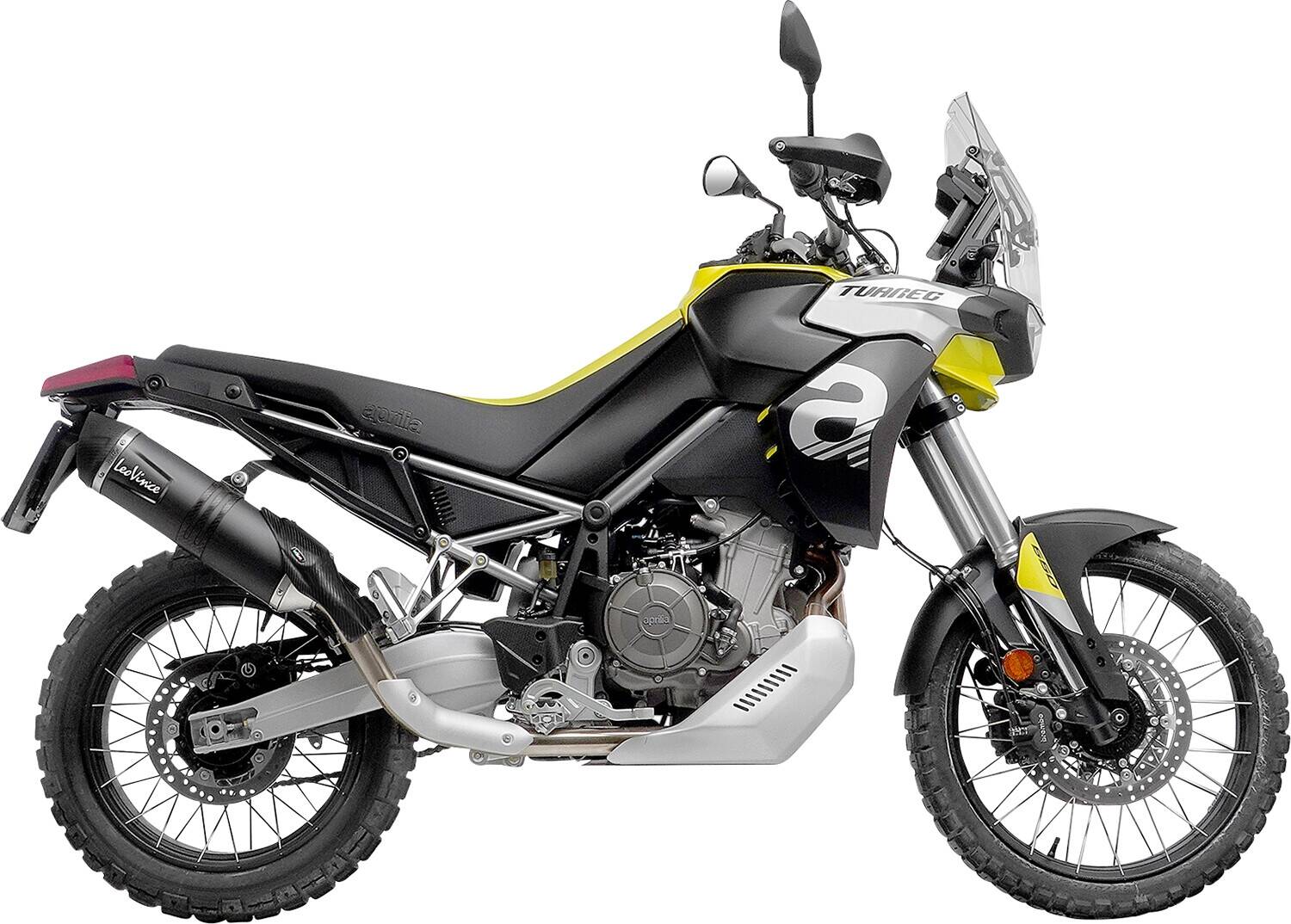 Leovince kipufogódob LV1 TUAREG 660 fekete Kipufogó dob - Slip On 0