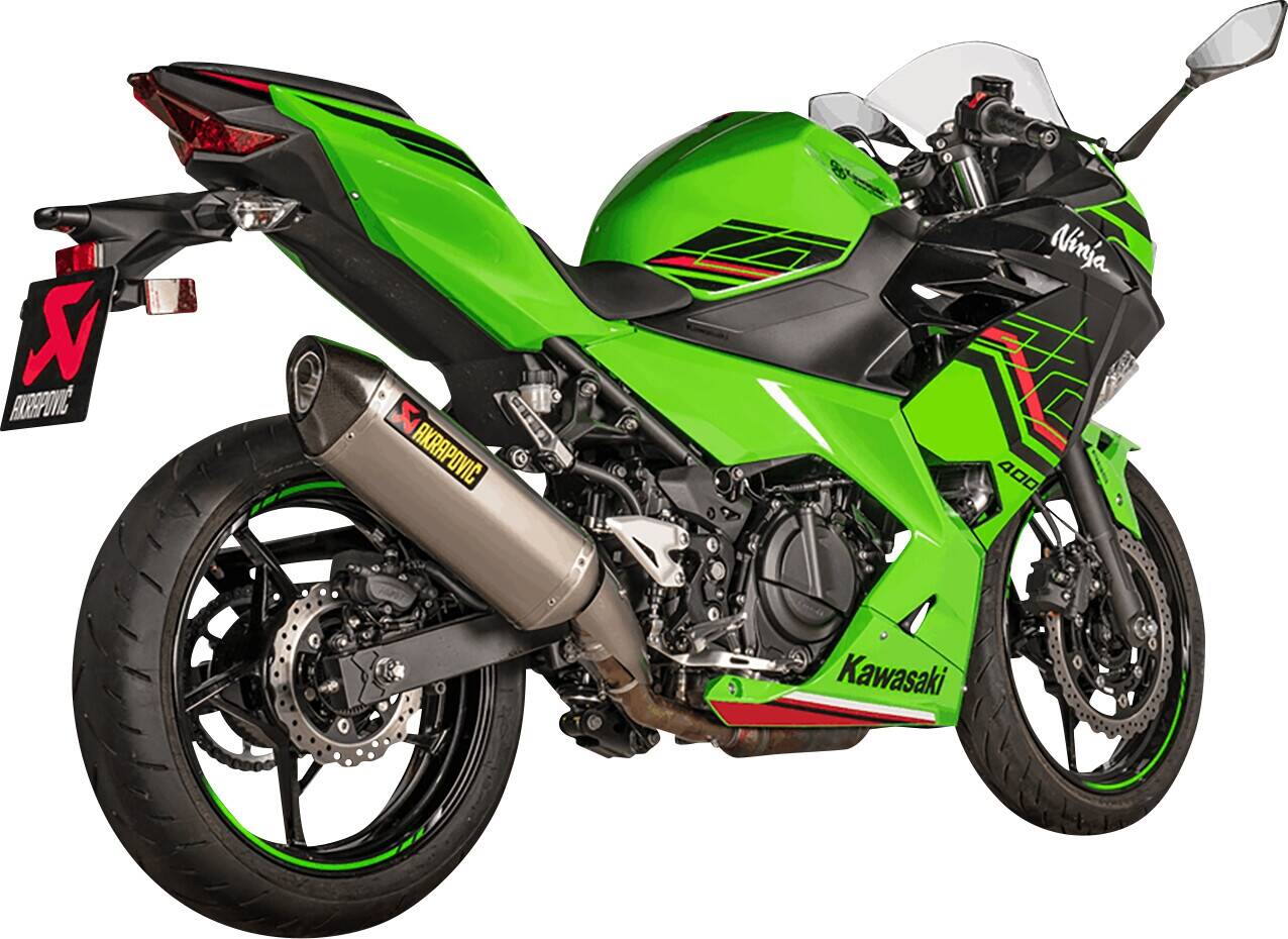 AKRAPOVIC SLIP-ON vonal kipufogódob titán Kipufogó dob - Slip On 0