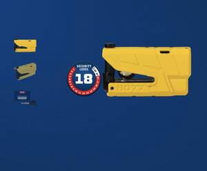  ABUS GRANIT™ DETECTO XPLUS™ 8077 YELLOW TÁRCSAFÉKZÁR Szerszám