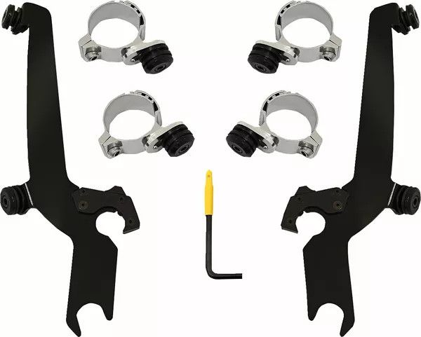 Memphis shades metric MEB2069 EL PASO Sportshield Trigger Lock rögzítő készlet Szélvédő és karosszéria rögzítő alkatrész 0