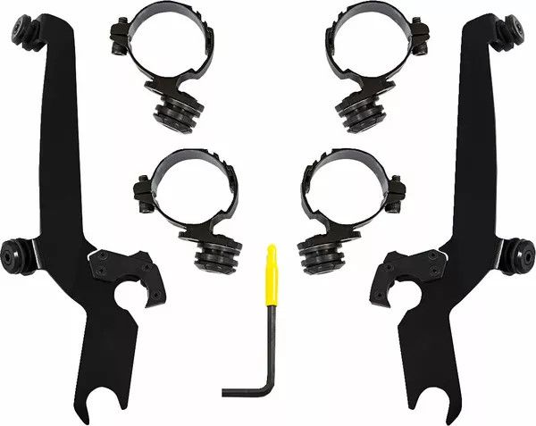 Memphis shades metric MEB2066 EL PASO Sportshield Trigger Lock rögzítő készlet Szélvédő és karosszéria rögzítő alkatrész 0
