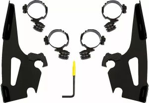 Memphis shades metric MEB2067 Batwing Fairing Trigger Lock szerelőkészlet Szélvédő és karosszéria rögzítő alkatrész