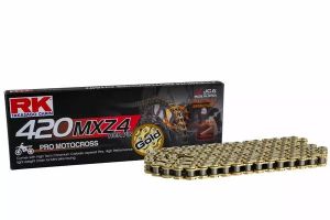 RK GB420MXZ4-136CL 420 MXZ4 hajtólánc Meghajtólánc , motorkerékpár lánc