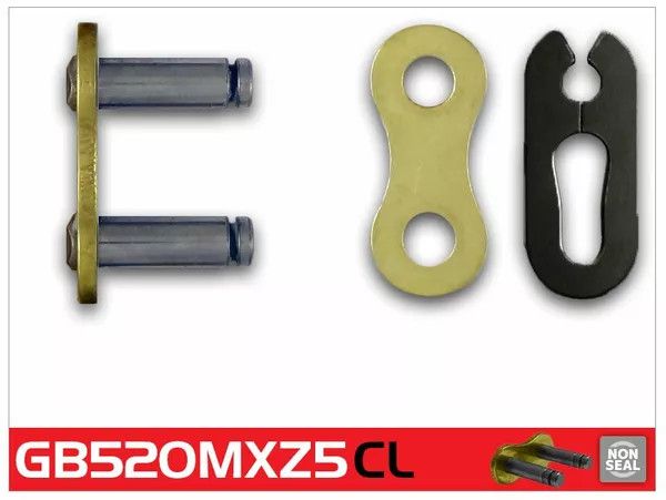 RK GB520MXZ5-CL 520 MXZ5 hajtólánc Meghajtólánc , motorkerékpár lánc 0