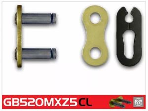 RK GB520MXZ5-CL 520 MXZ5 hajtólánc Meghajtólánc , motorkerékpár lánc