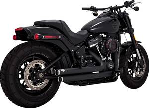 VANCE & HINES kipufogó B-SHT STAG.BLK.ST Teljes kipufogórendszer