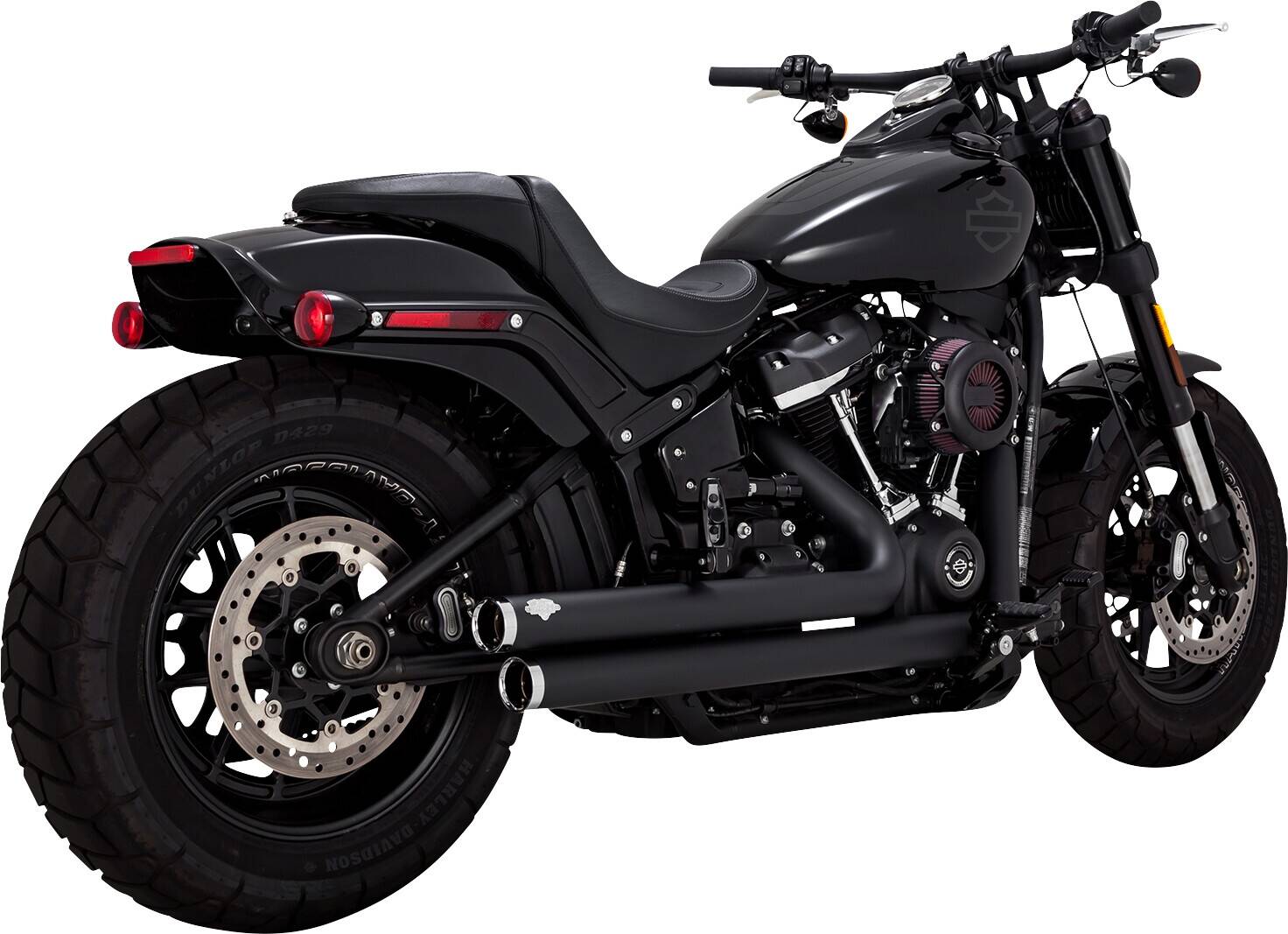 VANCE & HINES kipufogó B-SHT STAG.BLK.ST Teljes kipufogórendszer 0