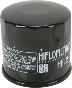 Hiflofiltro HF129 olajszűrő Motorblokk alkatrész