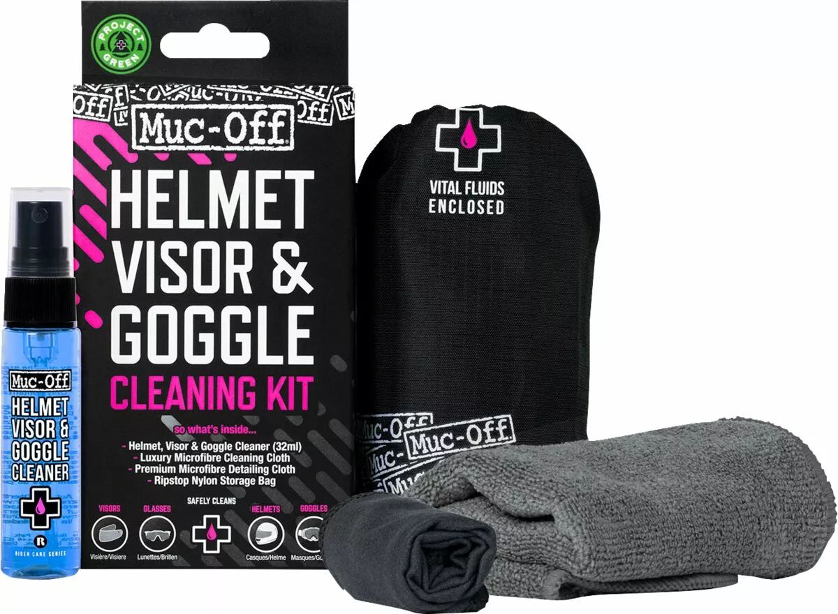Muc-off 20802-MO VISOR, lencse, & amp; Szemüvegtisztító készlet Tisztítószer - zsírtalanító 1