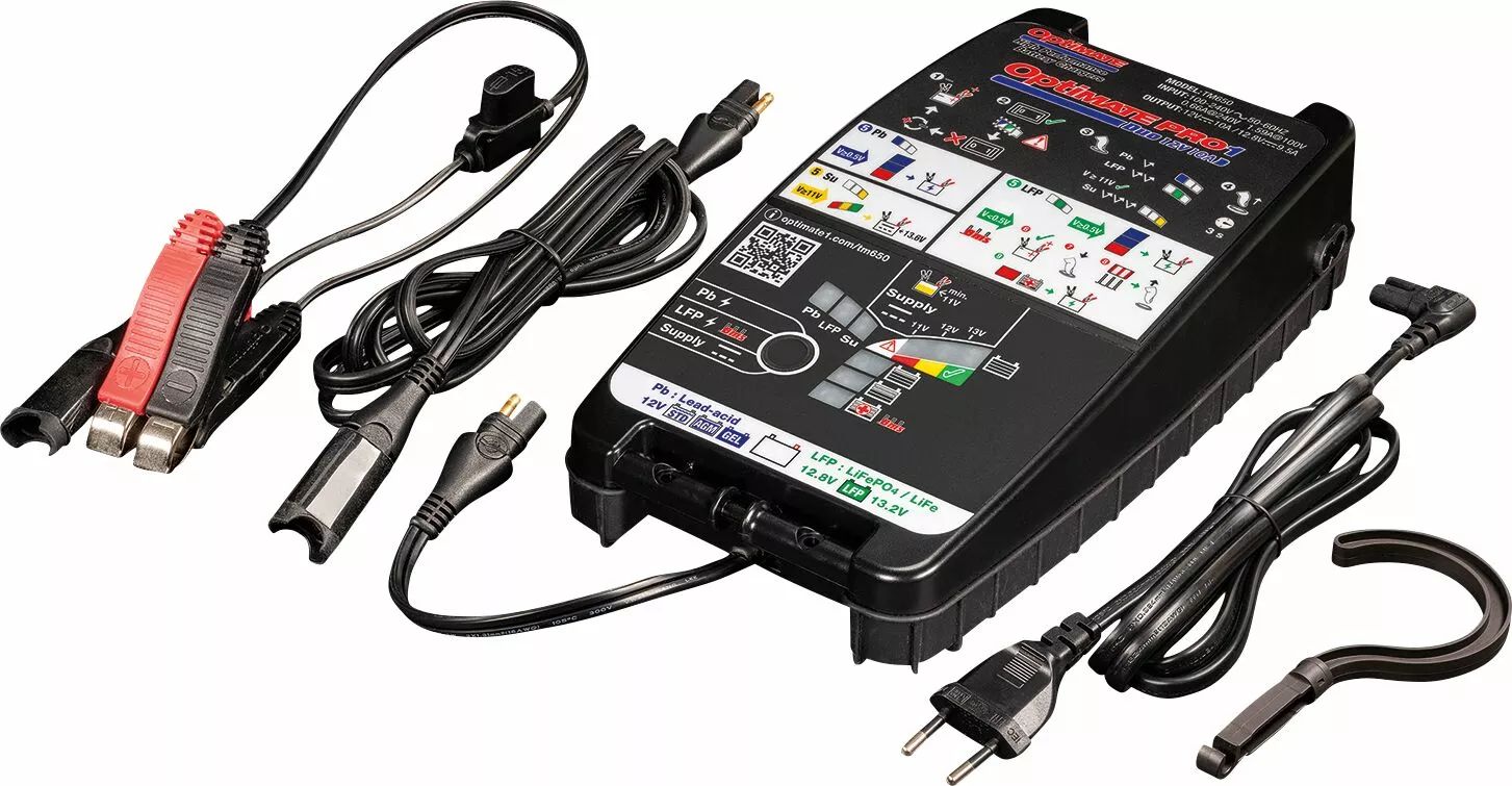 Tecmate TM650VDE optimatus pro-1 duó Akkumulátor töltő 0
