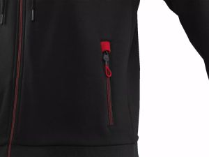AKRAPOVIC 802059 Corpo Full-Zip Hoody Motoros ing, pulóver 4