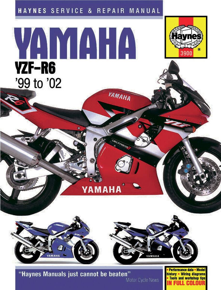 Haynes kézi YAM R6 Motorkerékpár szerelési kézikönyv 0