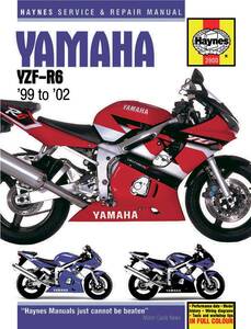 Haynes kézi YAM R6 Motorkerékpár szerelési kézikönyv
