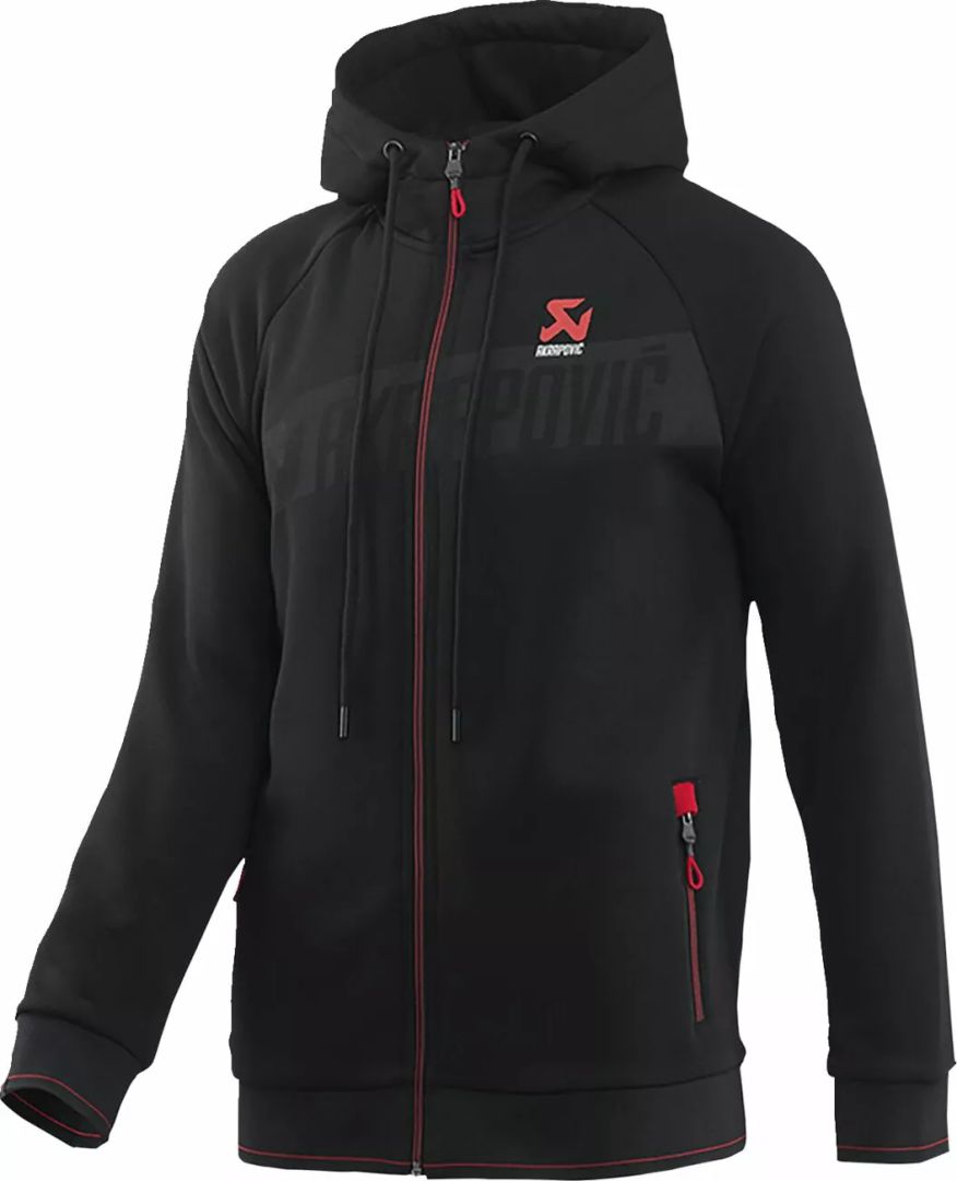 AKRAPOVIC 802060 Corpo Full-Zip Hoody Motoros ing, pulóver 0