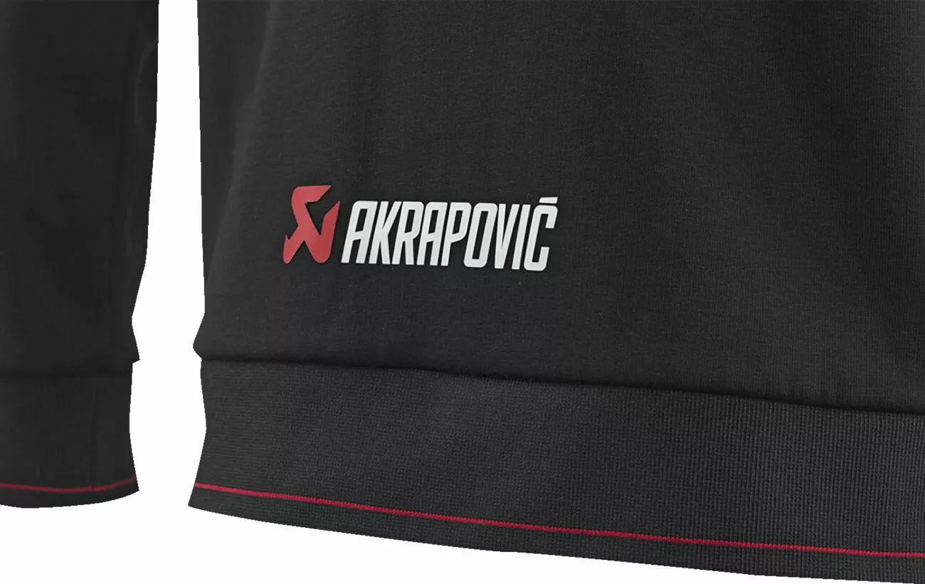 AKRAPOVIC 802060 Corpo Full-Zip Hoody Motoros ing, pulóver 2