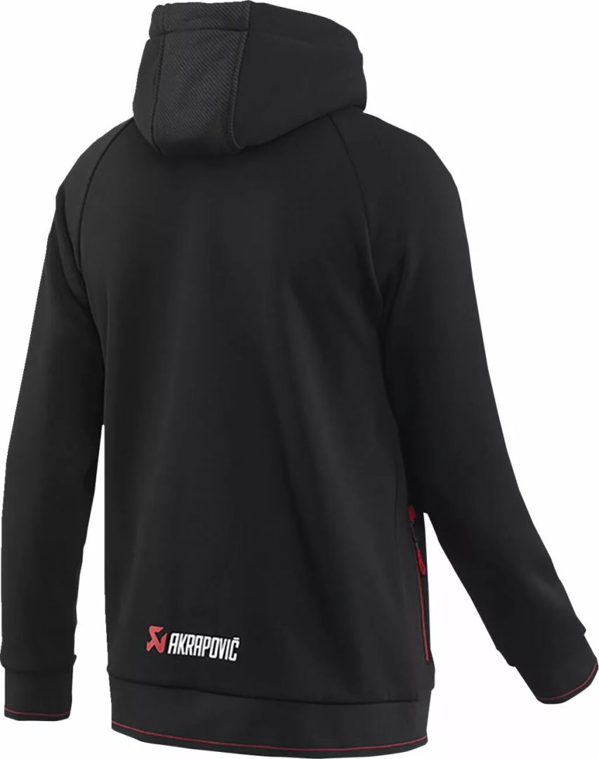AKRAPOVIC 802060 Corpo Full-Zip Hoody Motoros ing, pulóver 3