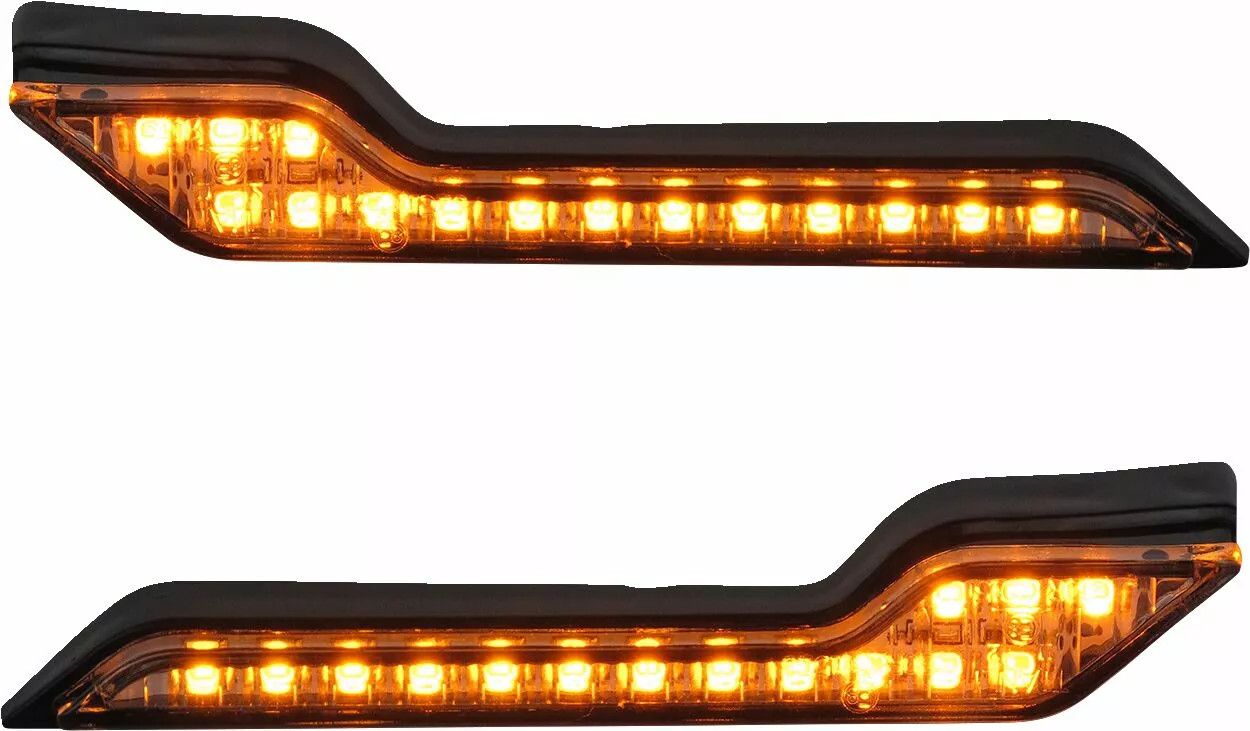 Barkbusters LED-001-02-AM jelzőlámpa borostyánsárga LED Kézvédő, kézmelegítő 0