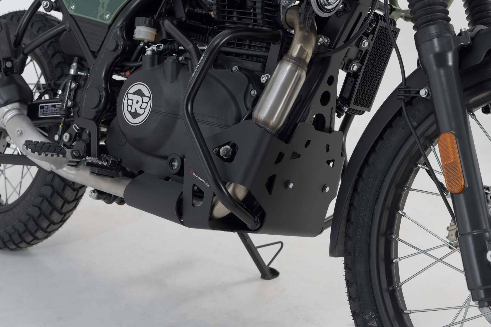 Sw-motech motorblokk védõ fekete Royal Enfield Himalayan Bukócső, blokkvédő, váz 0