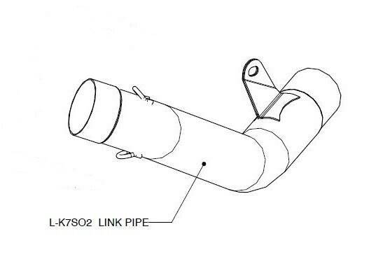 AKRAPOVIC kapcsolat csõ rozsdamentes acél Kipufogó leömlők és összekötő csövek 0
