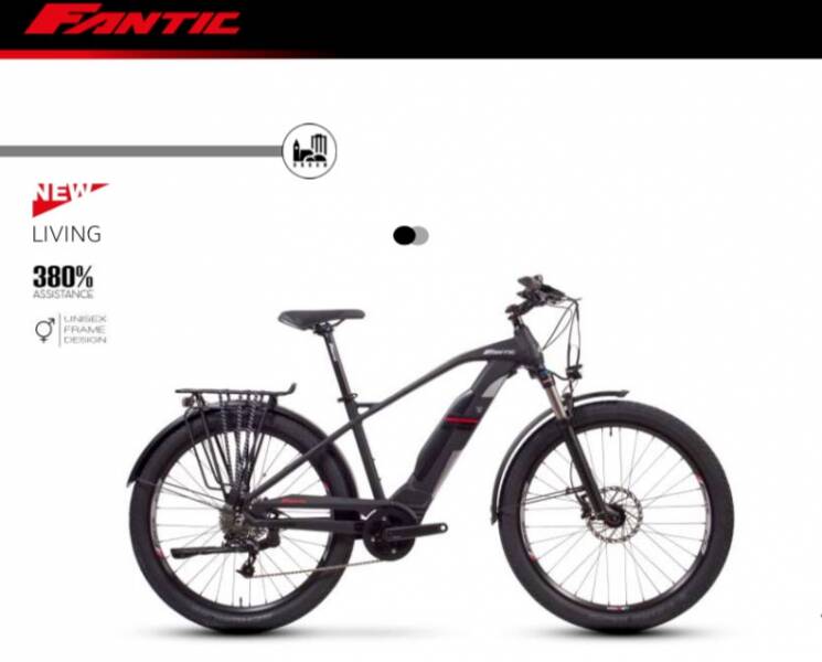 FANTIC SEVENDAYS LIVING 630Wh MY23 E-BIKE 0
