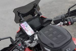 Sw-motech GPS.00.308.35300 Univerzális GPS rögzítőkészlet T-Lock okostelefonnal Kormányra szerelhető kiegészítő 1