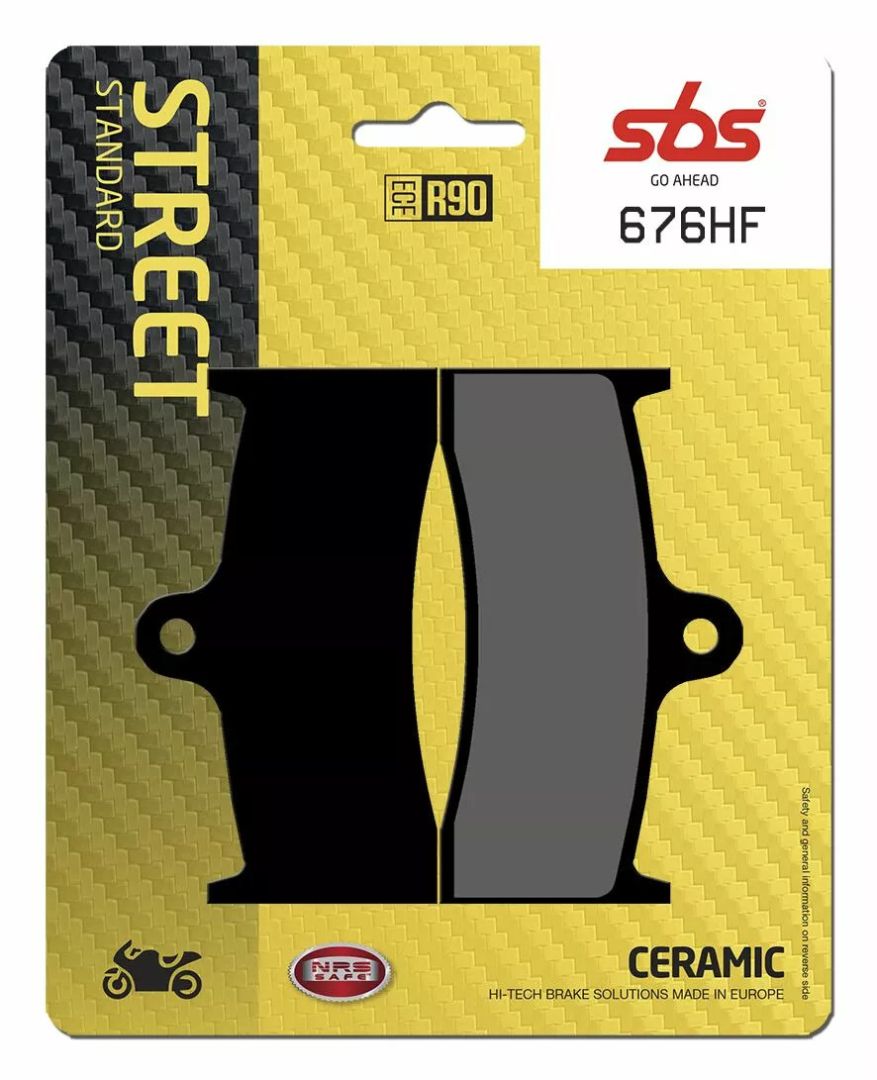 Sbs 676HF CT Scooter Carbon Tech szerves fékbetétek Fékbetét 0