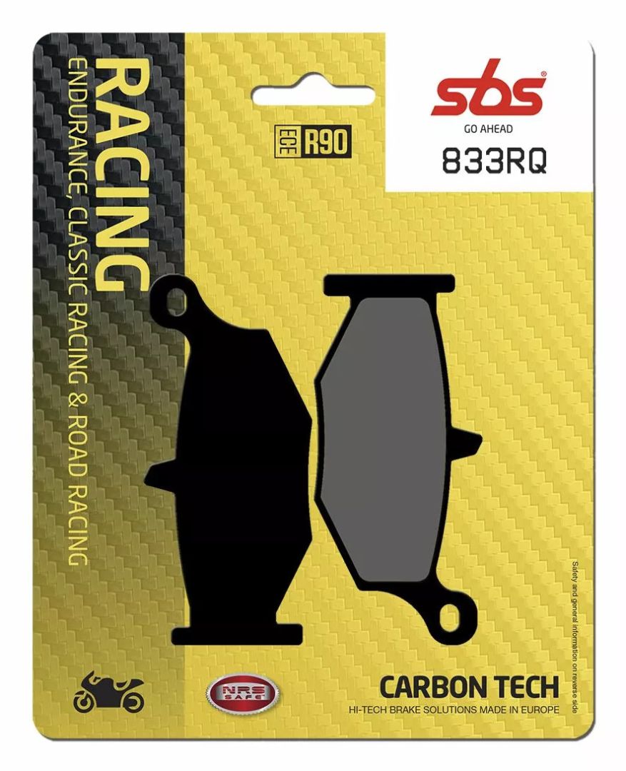 Sbs 833RQ RQ Road Racing Carbon Tech fékbetét Fékbetét 0
