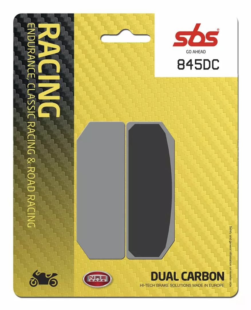 Sbs 845DC DC Racing Dual Carbon fékbetétek Fékbetét 0