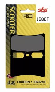 Sbs 198CT CT Scooter Carbon Tech szerves fékbetétek Fékbetét