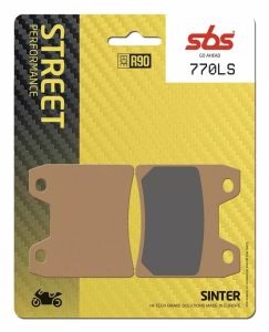 Sbs 770LS LS Street Excel szinterezett hátsó fékbetétek Fékbetét