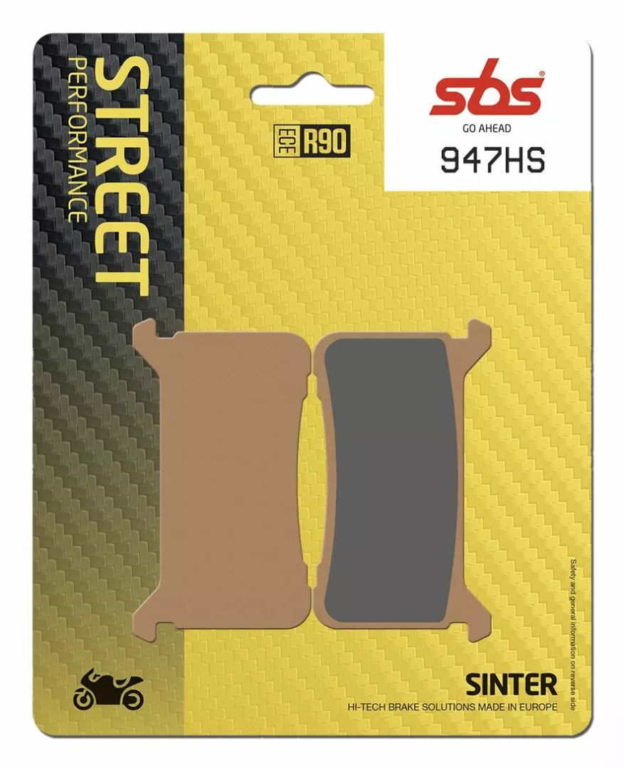Sbs 947HS DC Racing Dual Carbon fékbetétek Fékbetét 0