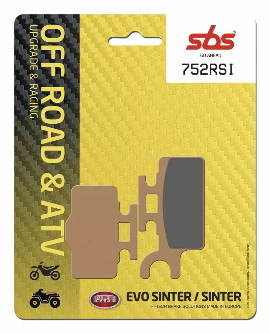 Sbs 752RSI RSI fékbetét Fékbetét 0