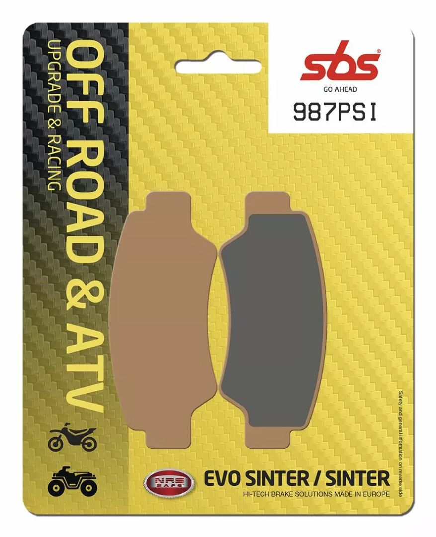 Sbs 987PSI PSI fékbetét Fékbetét 0
