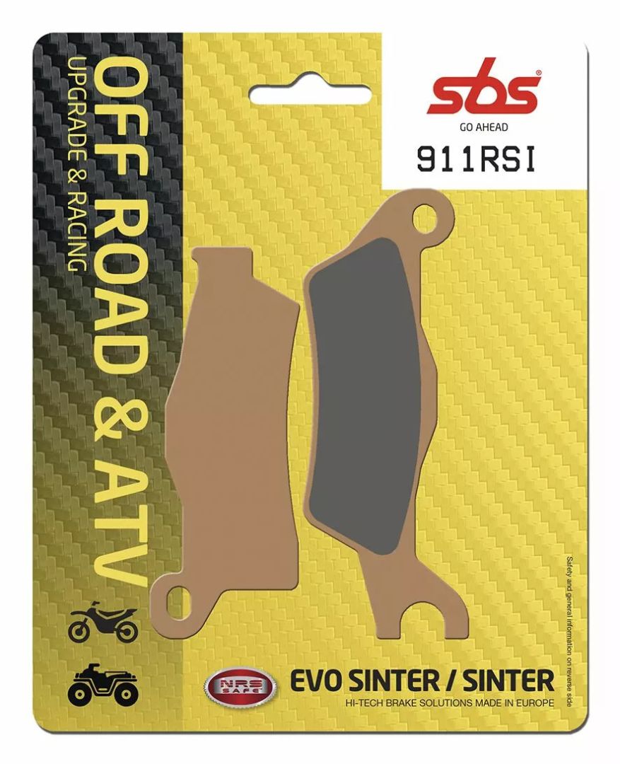 Sbs 911RSI RSI Offroad Racing szinterezett fékbetétek Fékbetét 0