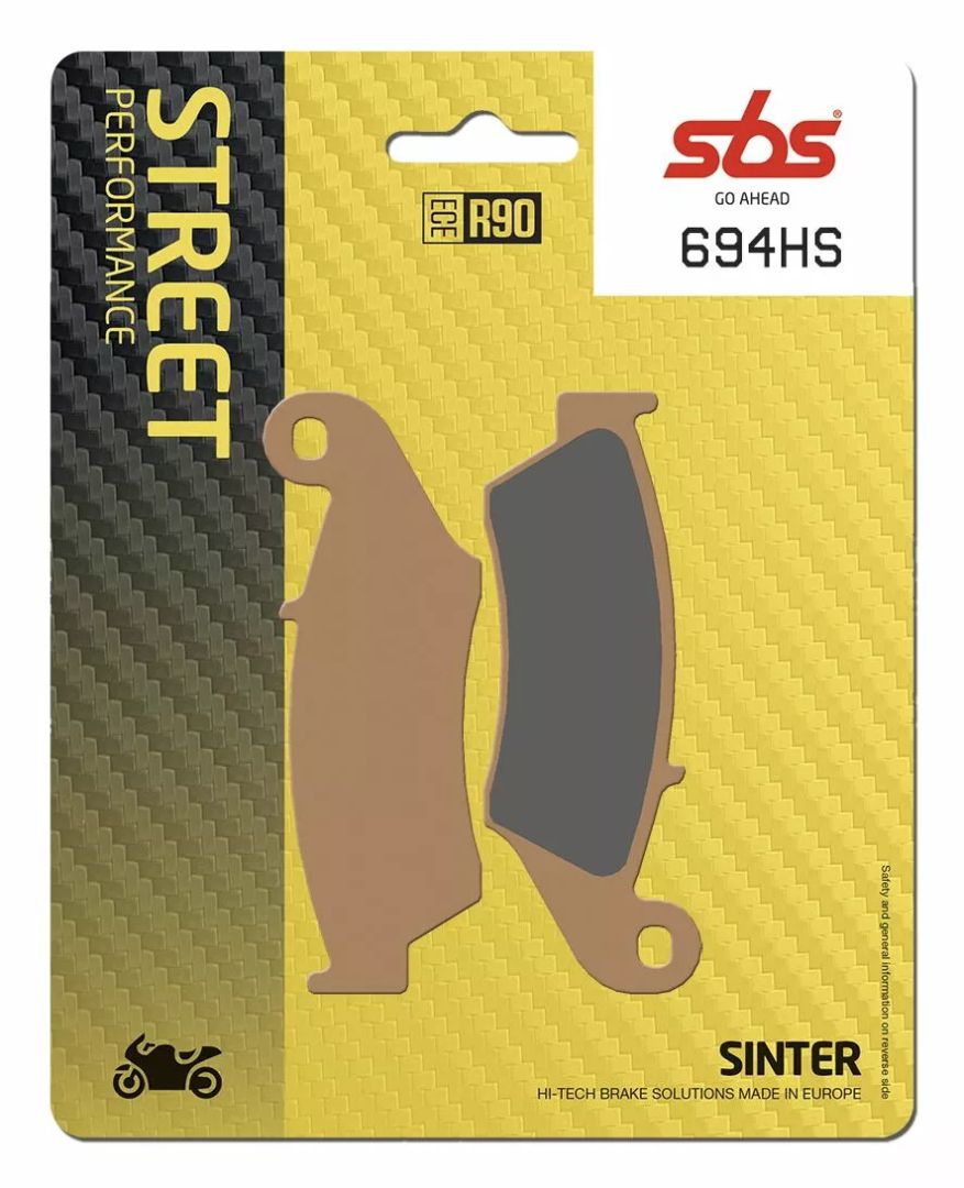 Sbs 694HS HS Street Excel szinterezett első fékbetét Fékbetét 0