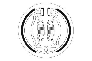 Sbs 2203 utcai fékpofa Fékpofa