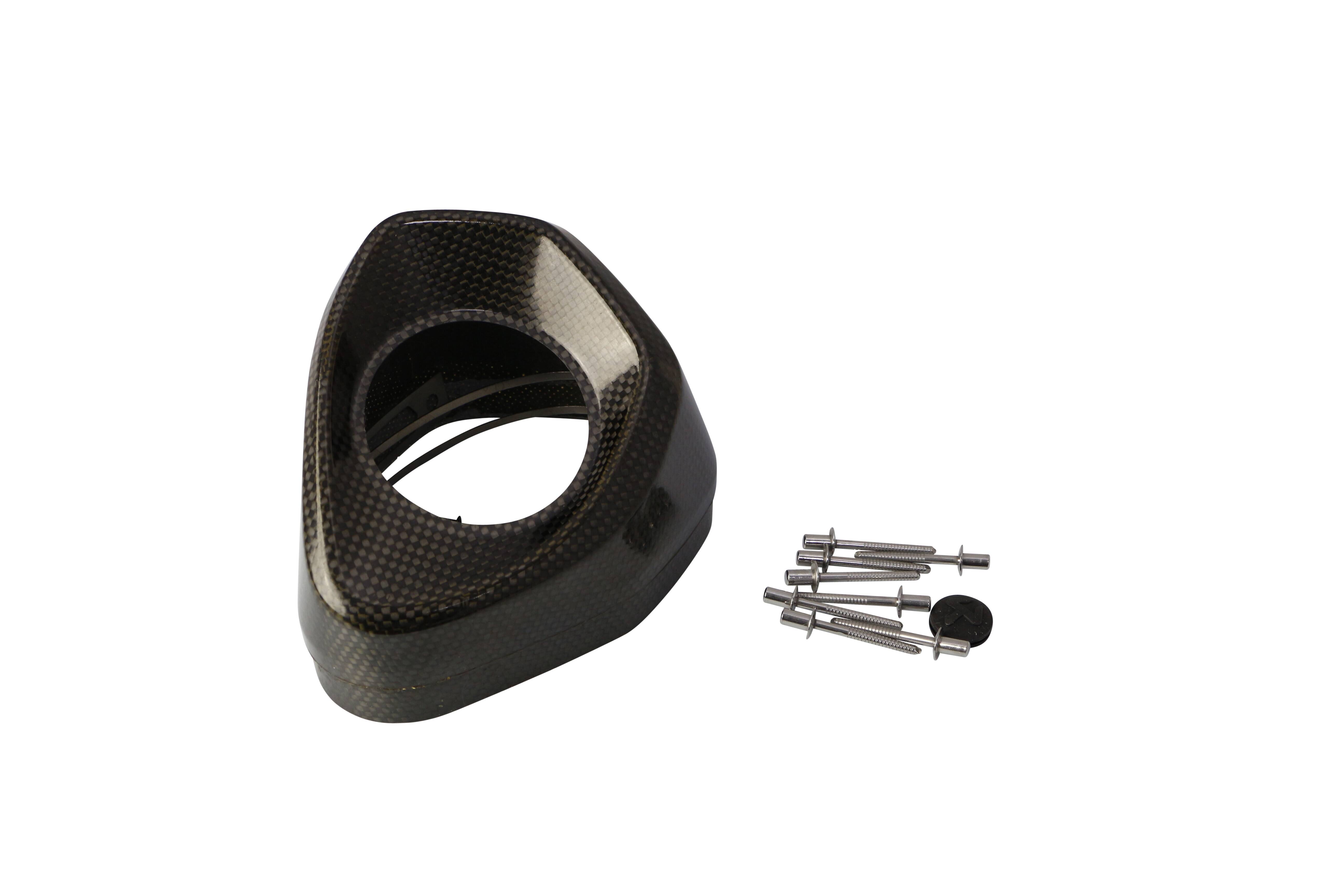 AKRAPOVIC vég sapka karbon fekete Motor kipufogó alkatrész 0